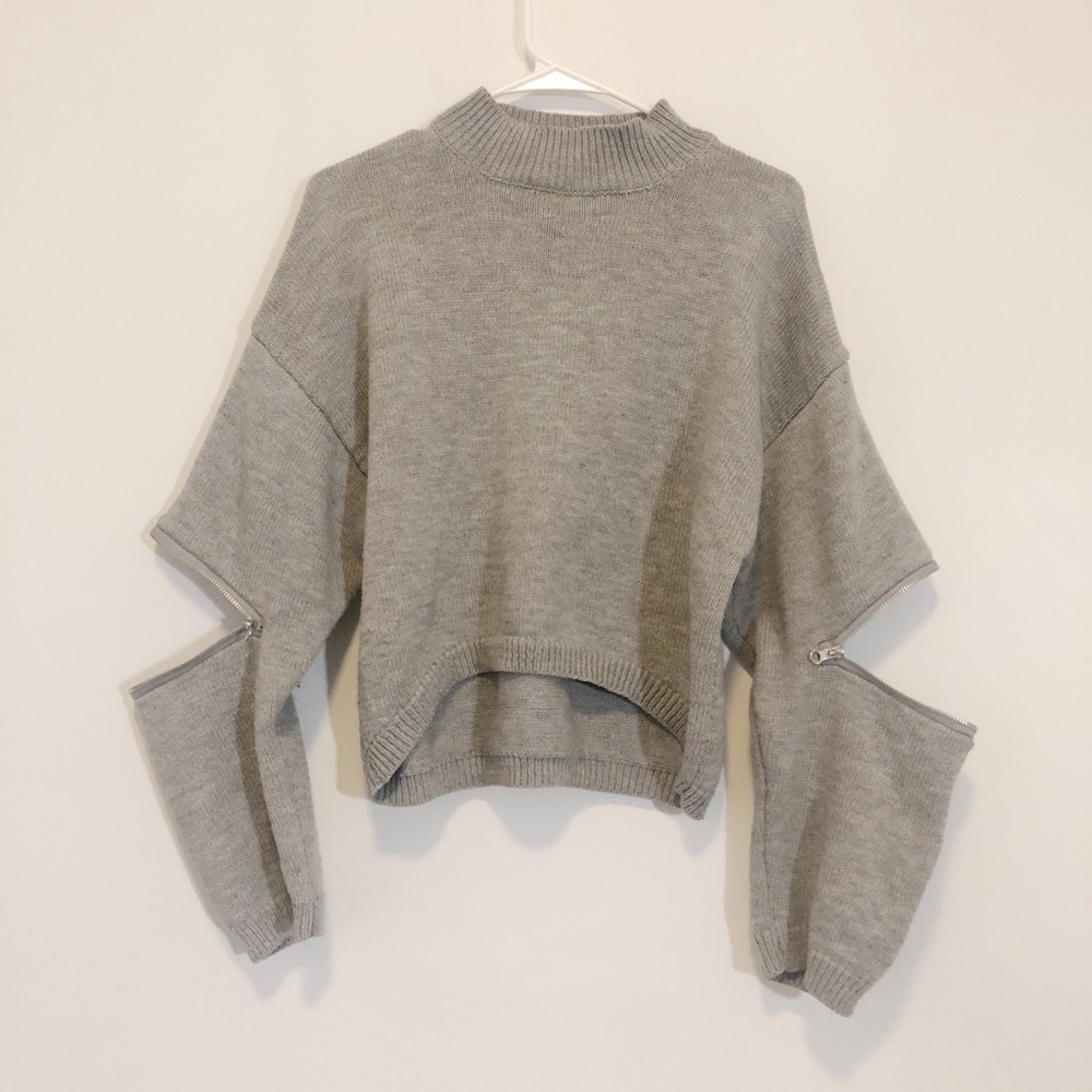 Cropped sweater